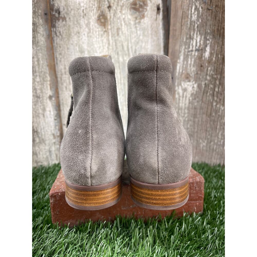Spenco Ivy Suede Ankle Boot Dove Gray Women's 9 - Picture 4 of 8